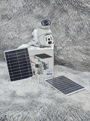 Outdoor 6mp Solar Security Camera Ubox Dual Lens Camera