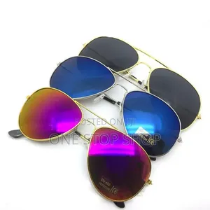 Unisex Aviator Sunglasses Featuring Polarized Lenses