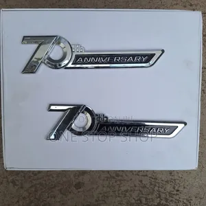 Toyota Land Cruiser 70th Anniversary Commemorative Emblem Badge