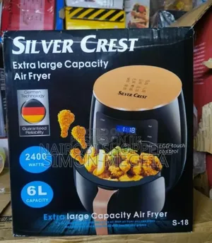 Air Frier/ 6l Silver Crest Air Fryer. Bigger