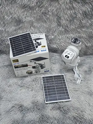 4g Ubox 6mp Dual Lens Dual Panels Solar PTZ Camera