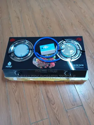 Nunix 2 Burner Infra-Red Glass Table Top Cooker