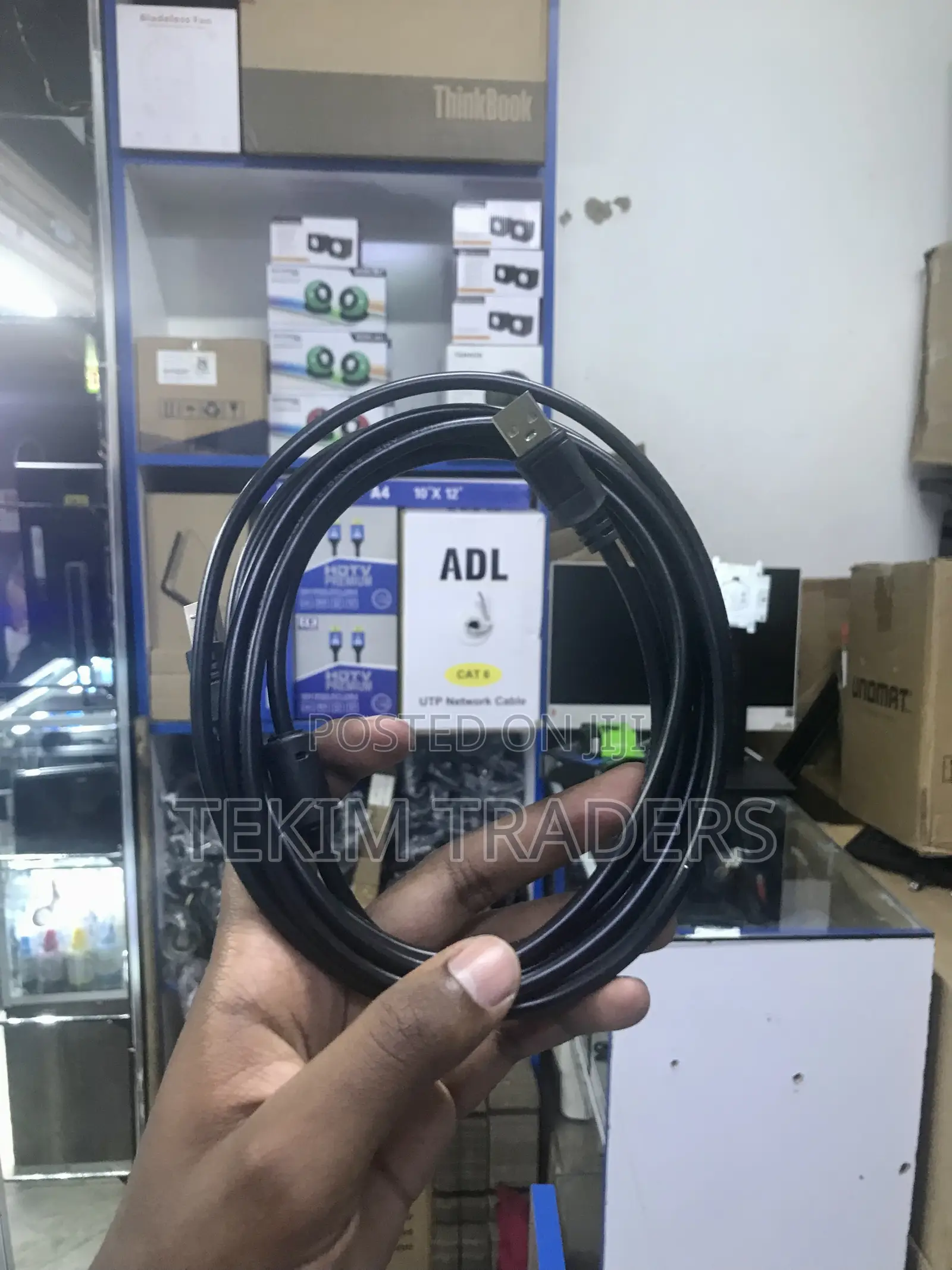 Ex-Uk Usb 3.0 to B Printer Cable - Superspeed for High Volume Printing
