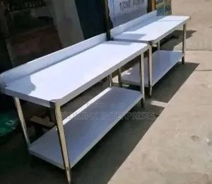 2*5ft Stainless Steel Working Tables Ss 3p4