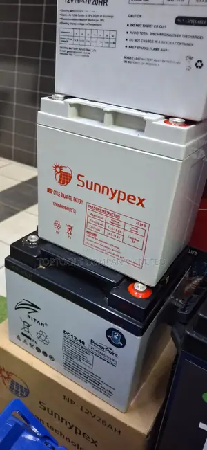 Sunnypex 26ah 12v Ups Backup Gel Battery