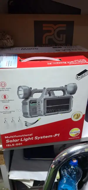 Multifunctional Solar Light System With 3bulbs
