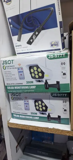 Jsort CCTV Solar Monitoring Lamp 200watts