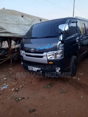 Toyota Regius 2009 Black