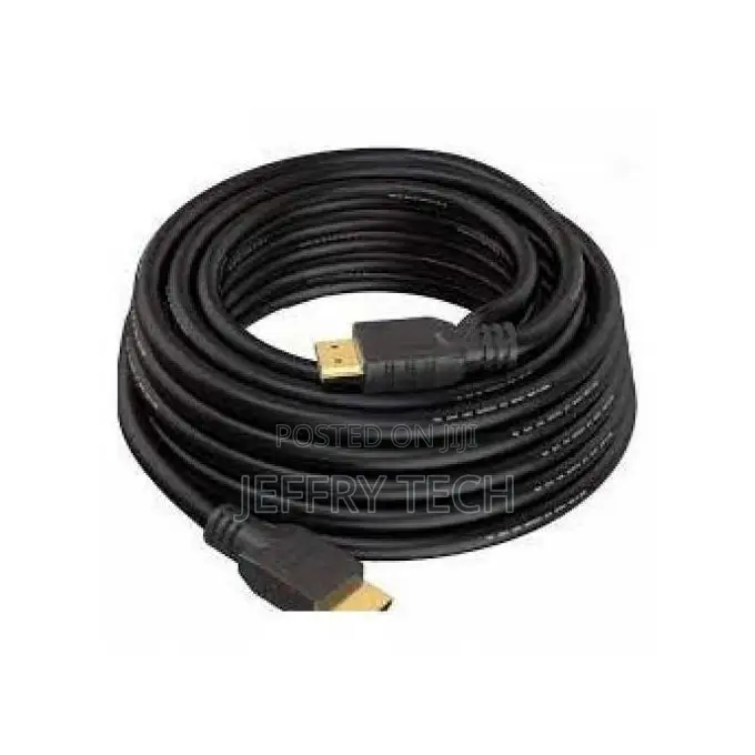 10m Hdmi Cable - High Speed, Gold-Plated, Version 1.4, Black