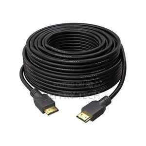 15m Hdmi Cable - High Speed, Full Hd/, Black