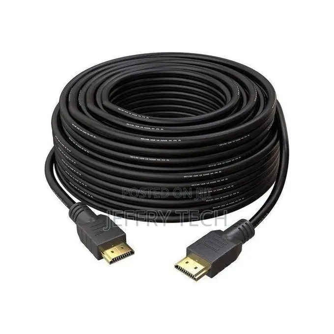 15m Hdmi Cable - High Speed, Full Hd/, Black