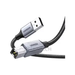 Ugreen Us370 Usb-C to Usb-B Printer Cable 1m - 480mbps Data Transfer,