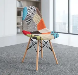 Dining Chairs; Durable Multicolored Eames Dining Chairs