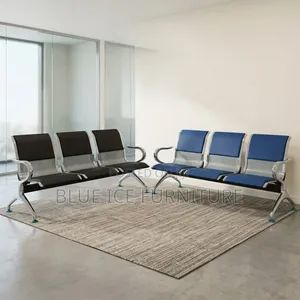 Office 3 Seater Reception Bench Waiting Chair