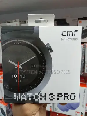 CMF Watch 3 Pro Smart Watch for Men and Women - Black