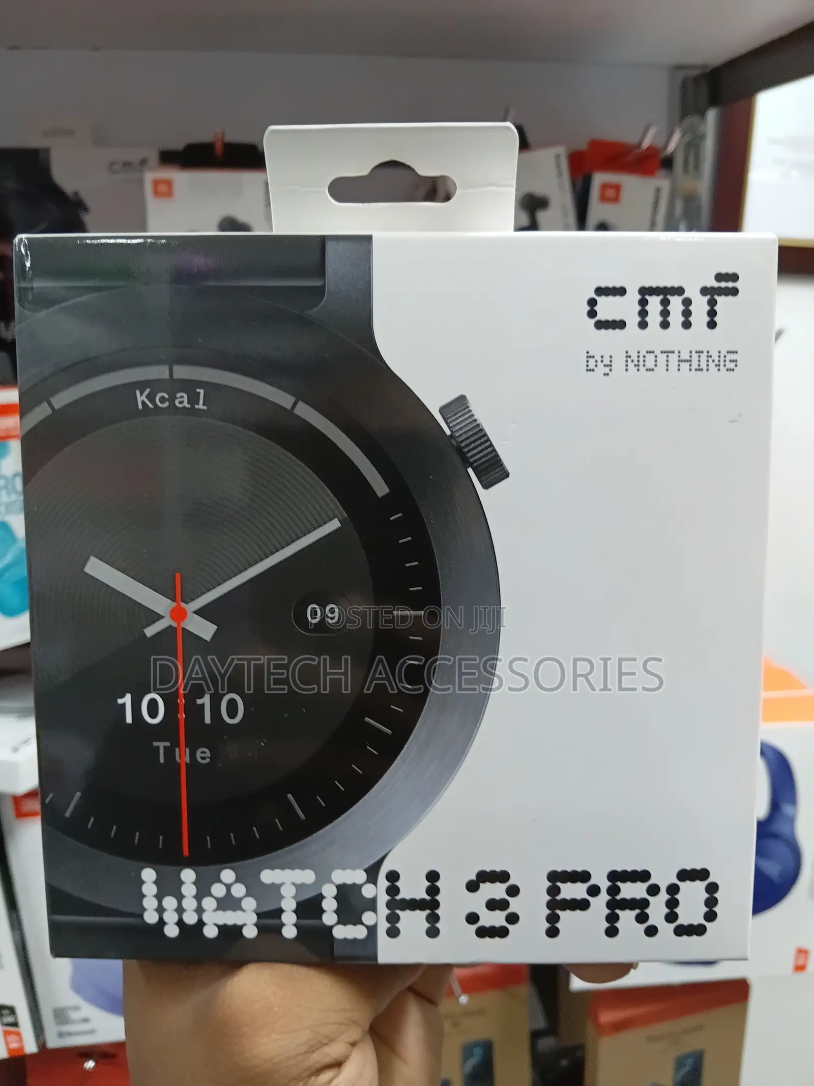 CMF Watch 3 Pro Smart Watch for Men and Women - Black
