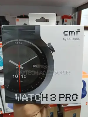 CMF Watch 3 Pro Smart Watch for Men and Women - Black