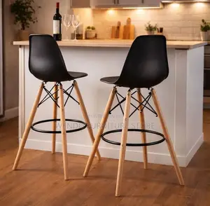 Home Chairs; Plastic Home Eames Counter Reception Barstools