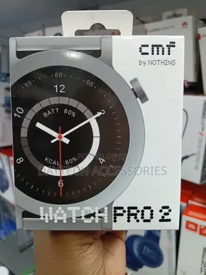 This Is a CMF by Nothing Watch Pro 2 Smartwatch in a Silver Finish.