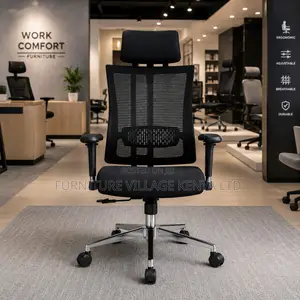 Orthopedic High Back Mesh Chair.