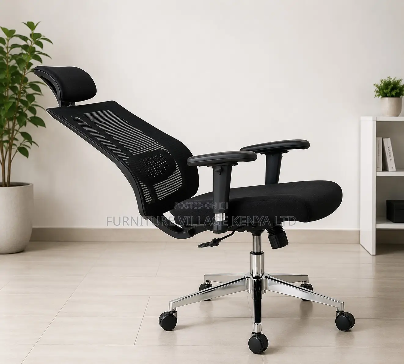 Orthopedic High Back Mesh Chair.