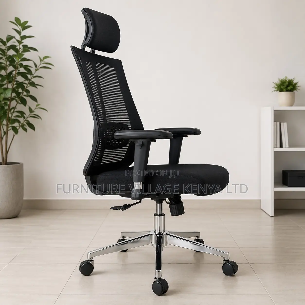 Orthopedic High Back Mesh Chair.