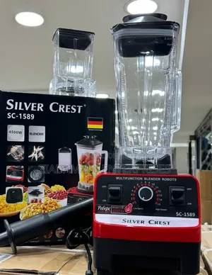 Silver Crest Blender Heavy-Duty Blending Made Easy 4500w