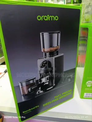 Oraimo Beangrind Pro Precision Smart Control Conical Burr Grinder
