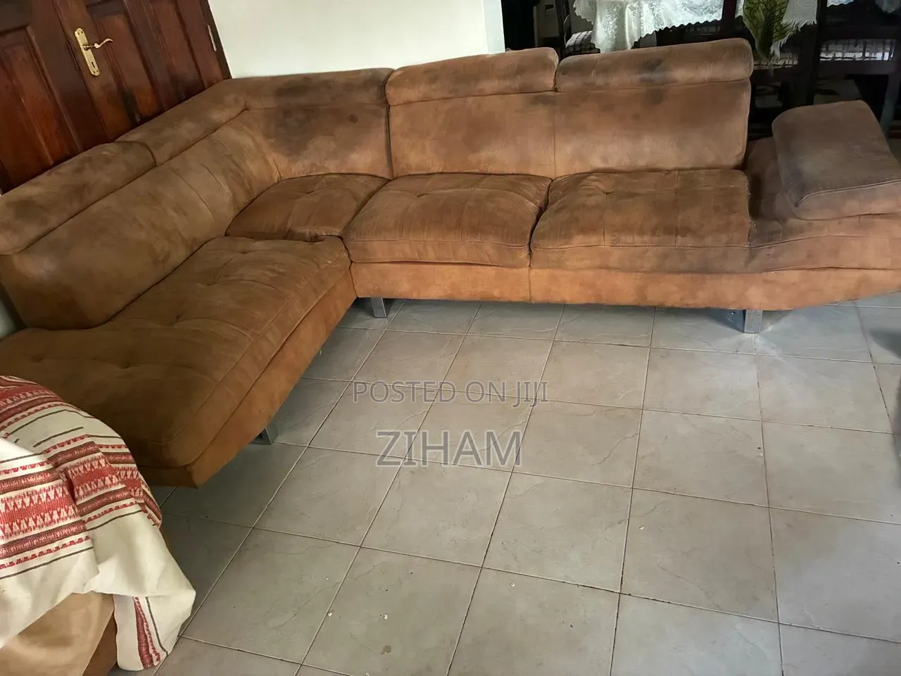 Sofa Set Brown
