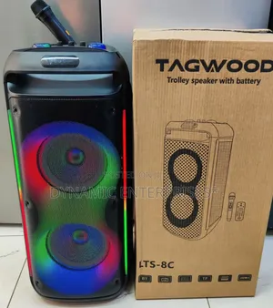 Tagwood Party Box With Microphone and Remote Model: LTS 8c