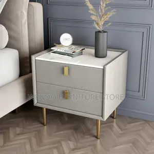 Storage Units; Nightstand With 2 Drawers Bedside Table