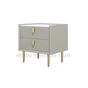 Storage Units; Nightstand With 2 Drawers Bedside Table