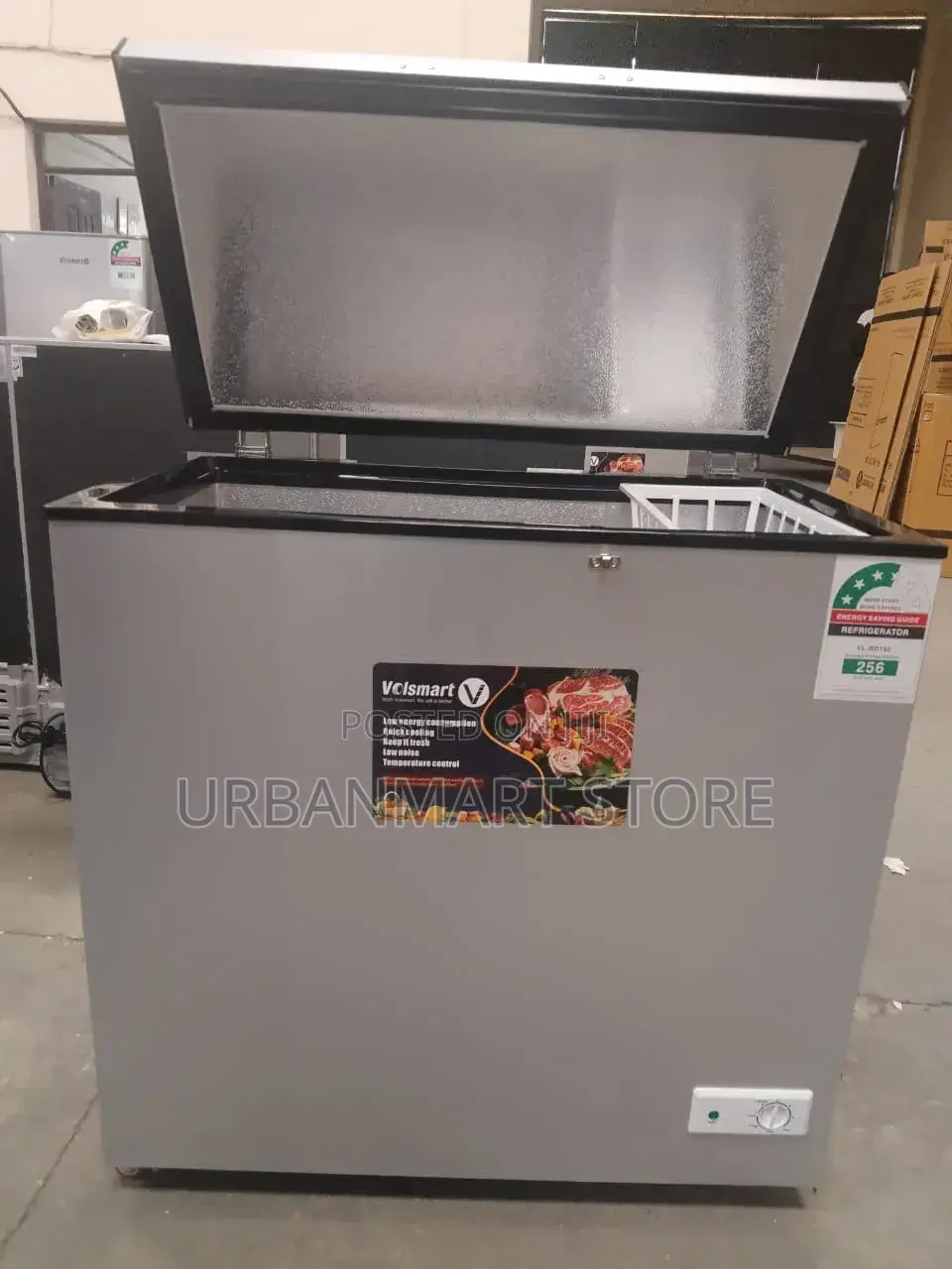 Volsmart 60 Litres Deep Freezer With Adjustable Thermostat