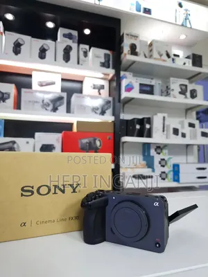 Sony Fx30 Digital Cinema Camera With XLR Handle Unit