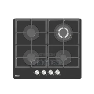Haier 4-Burner Built-in Cooker Hob-S460fbt – Premium Black