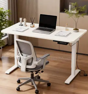 Office Desk; 1.2 Meters Electric Desk With Lift System