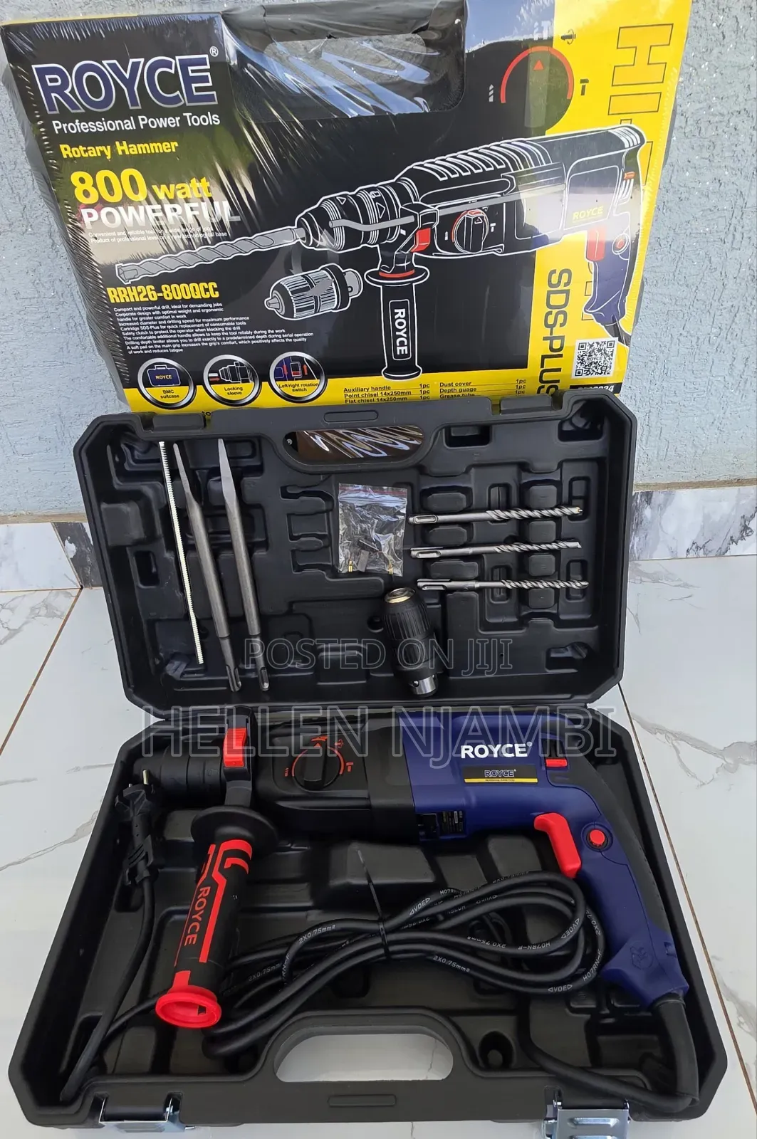 Royce 800watts Rotary Hammer