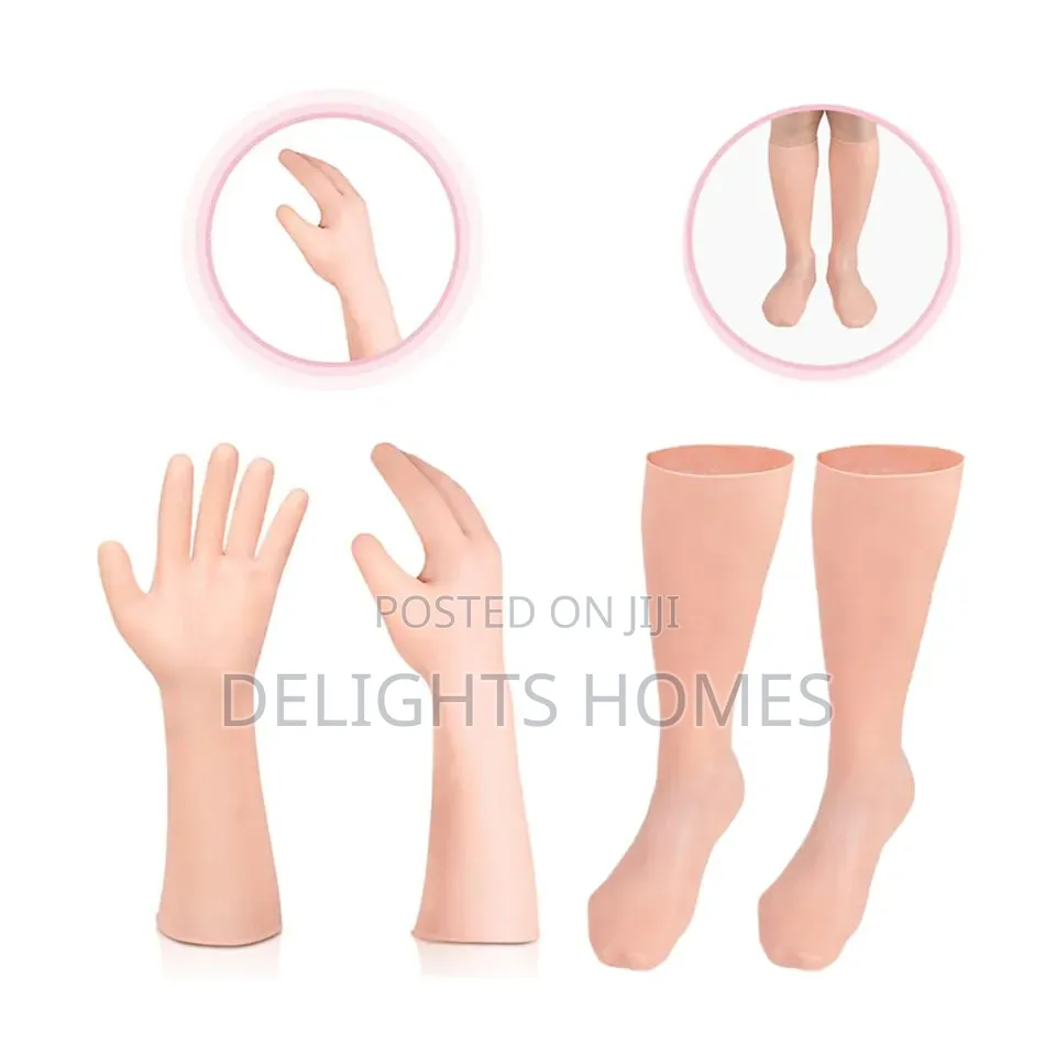 1pair Silicone Moisturizing Gloves Socks_cu