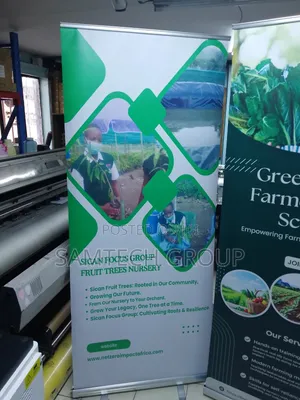 Super Clean Narrow Base Roll Up Stands Available