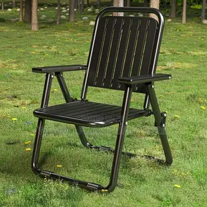 Home Chairs; Outdoor Courtyard Foldable Garden Chairs