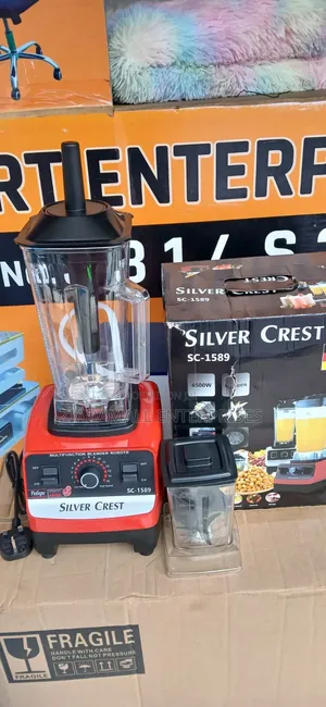 Silver Crest Blender 2 in 1 Professional Blending Silver Crest 4500w