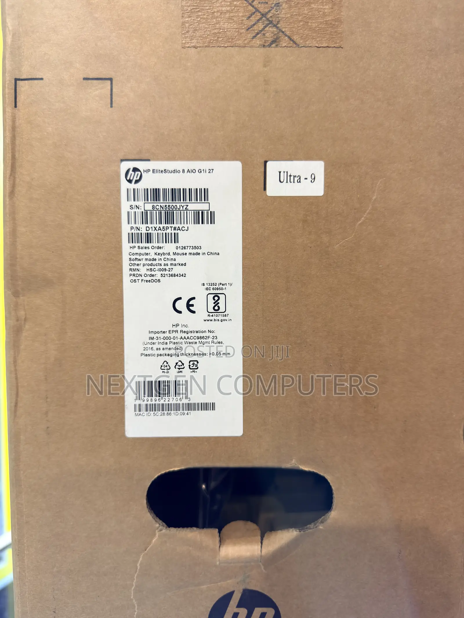 New Desktop Computer HP 16GB Intel Core Ultra 9 SSD 1T