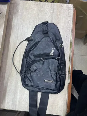 Men's Chest Bag With Usb Charging
