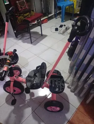 Tricycle With Push Handle