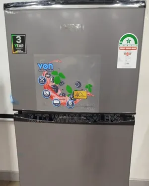 Von 175l Double Door Refrigerator – Energy Efficient Cooling