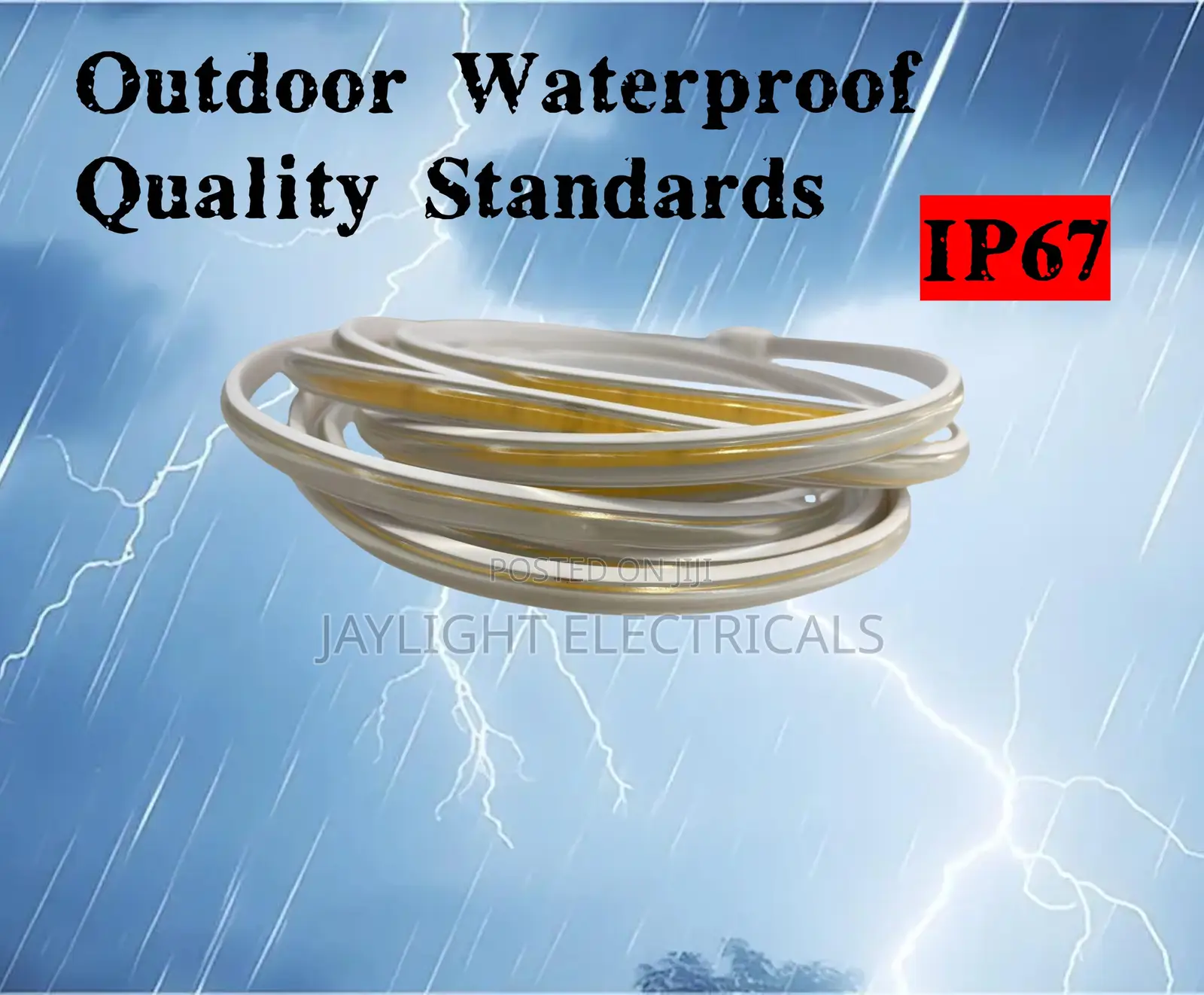 Outdoor Waterproof Ip67 Cob Led Strip Light