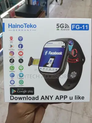 Hainoteko Fg-11 Smartwatch With Simcard Slot 
*4gb Ram 
*64gb Rom