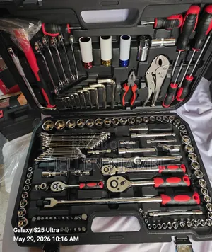 142 PCS Mechanic Socket Tool Kit Set