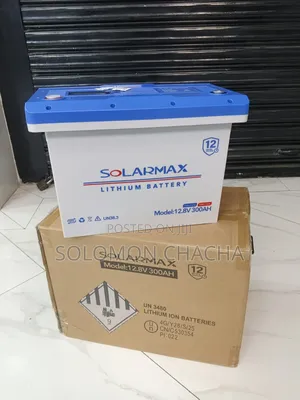 Solarmax 12v 300ah Lithium Battery
