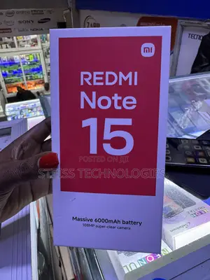 New Xiaomi Redmi Note 15 256 GB Black